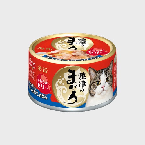 아이시아 금관 야이즈 고양이캔 YZ-3 참치와 닭가슴살+가다랑어포 (젤리타입) 70g 