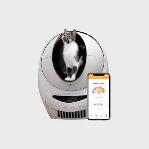 리터로봇 III 커넥트 고양이 자동 화장실 마마샌드 18kg 증정