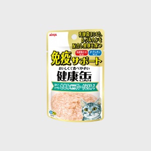 아이시아 건강캔 파우치 KPM-5 면역서포트 닭가슴살 후레이크 40g 