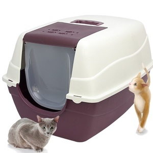 엠펫 CAT-L16 초대형 고양이 화장실 레드 